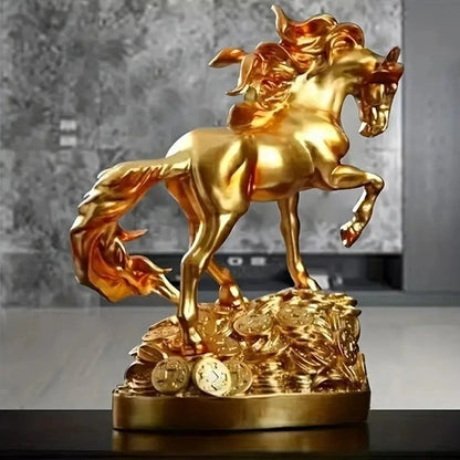 Horse Statue Decorative Art - Wealth Prophecy Home Room Decor