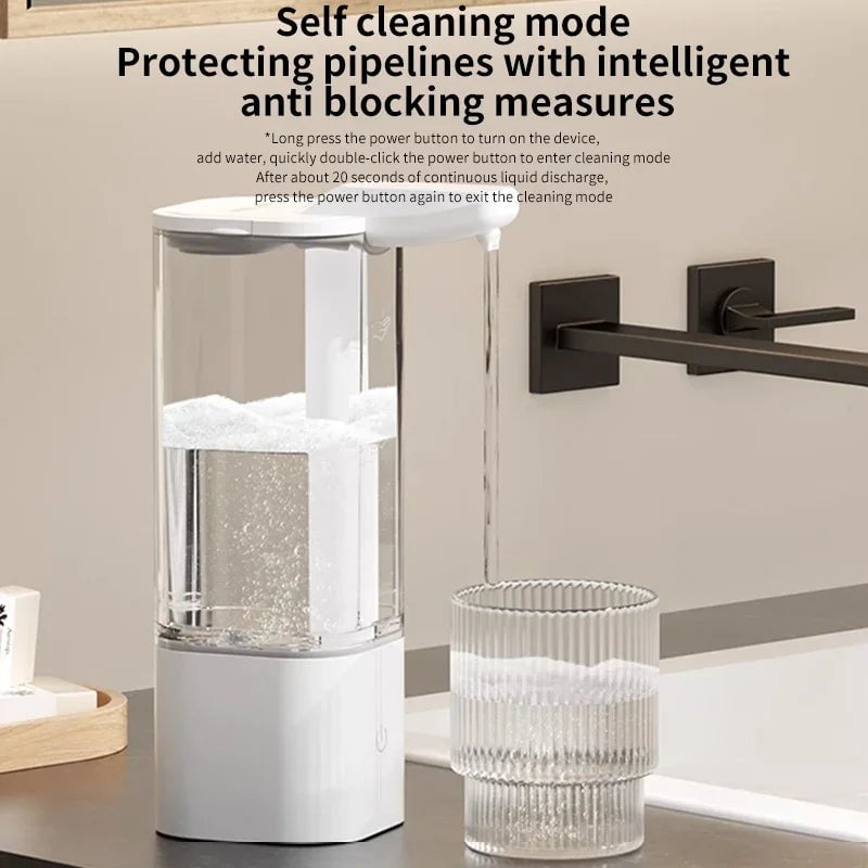 550ml USB Rechargeable Automatic Touchless Liquid Soap Dispenser