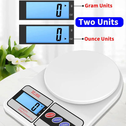 5kg Digital Kitchen Scale 1g Precision LED Display Electronic Food