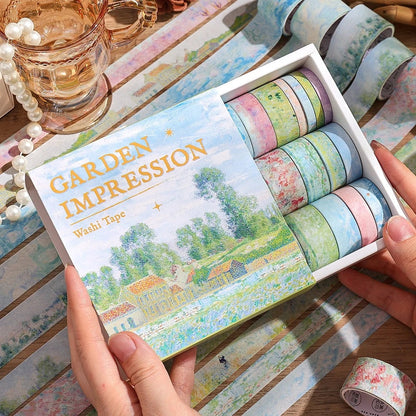 20 Rolls Vintage Garden Washi Tape Set 2M Each Scrapbook Journal