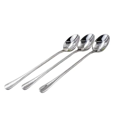 6PCS Long Handle Coffee Spoons - Ice Cream Dessert Tea Spoons Set