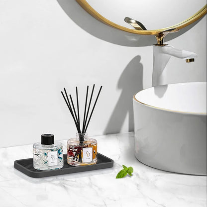 Silicone Drain Tray - Kitchen Sink Sponge Holder & Soap Dispenser