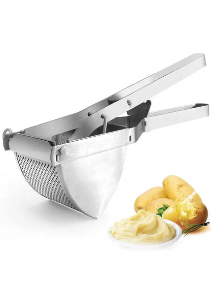Heavy Duty Stainless Steel Potato Ricer Masher - Extra Large