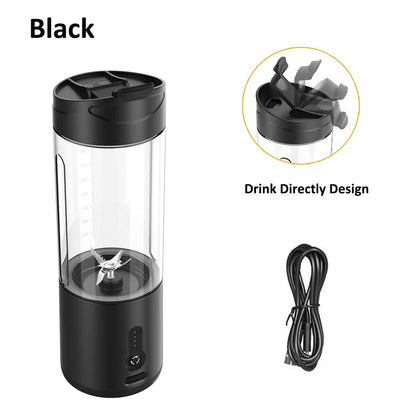 Rechargeable Mini Portable Blender Electric Fruit Juicer Smoothie