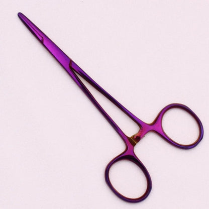 13cm Japanese Stainless Steel Hemostatic Forceps for Pet Grooming