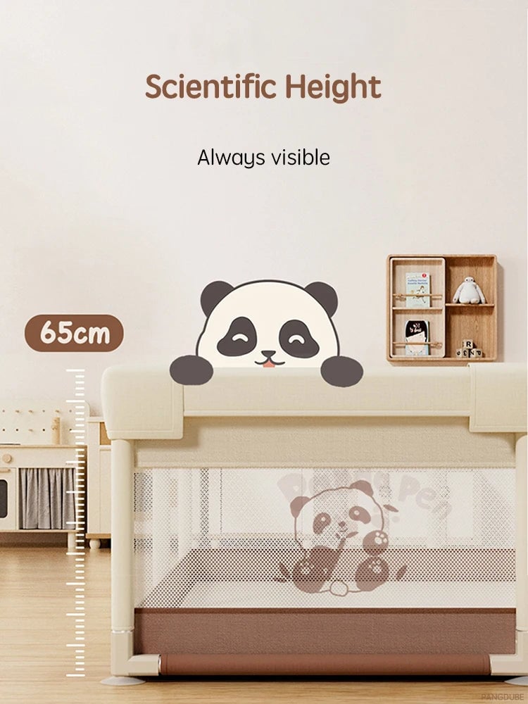 Panda Baby Playpen 4 Adjustable Sizes Activity Gym Safety Fence