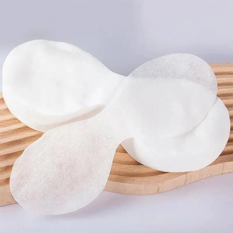 100pcs Disposable Cotton Eye Mask Patches - Natural Spa Facial Care