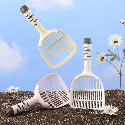 Fine Mesh Cat Litter Scoop Anti-Clog Pet Waste Scooper Shovel