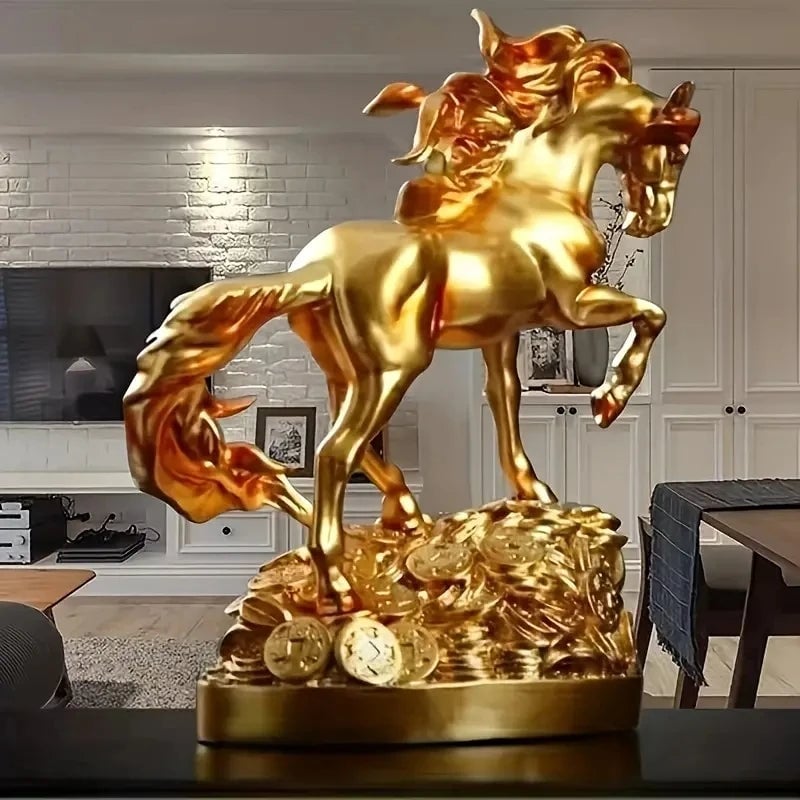 Horse Statue Decorative Art - Wealth Prophecy Home Room Decor