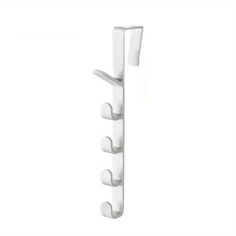 Over Door Clothes Hanger Rack - Plastic Bedroom Storage Hook Organizer