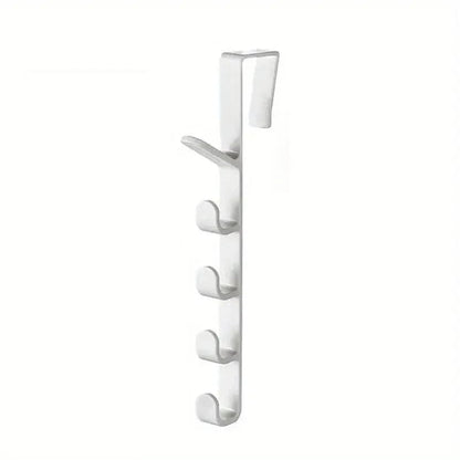 Over Door Clothes Hanger Rack - Plastic Bedroom Storage Hook Organizer