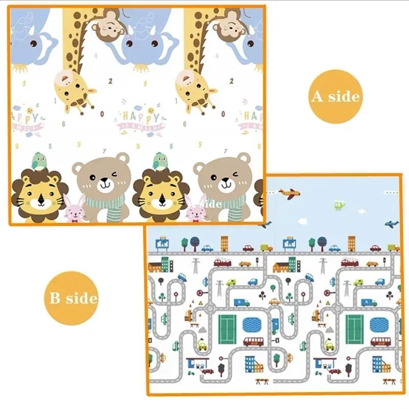 Non-Toxic EPE Baby Crawling Play Mat Activity Gym Carpet Game Rug