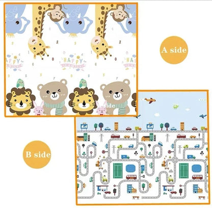 Non-Toxic EPE Baby Crawling Play Mat Activity Gym Carpet Game Rug
