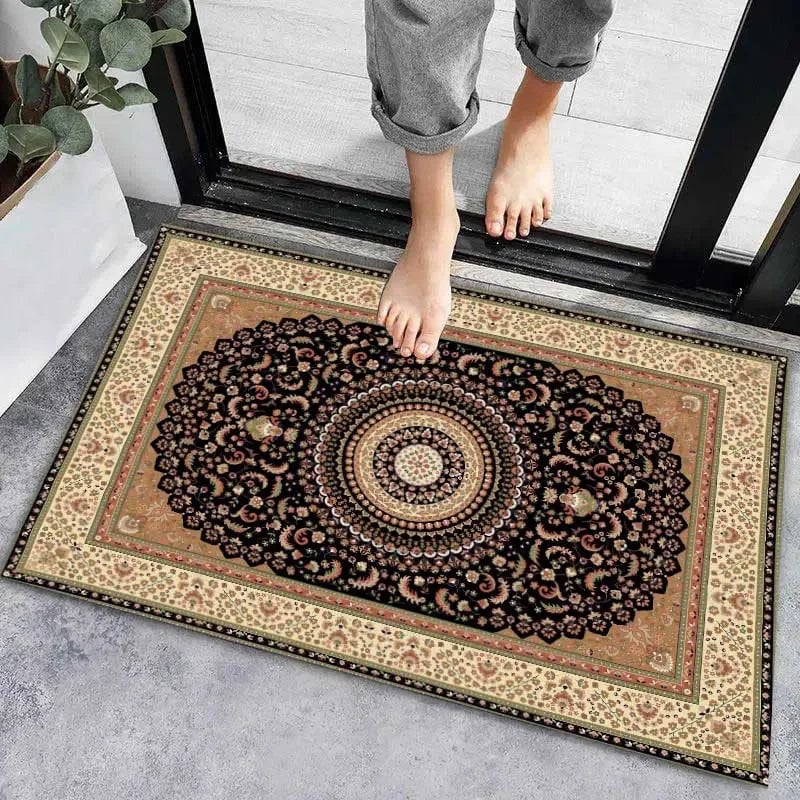 Super Absorbent Anti-Slip Door Mat - Modern Bathroom Floor Carpet