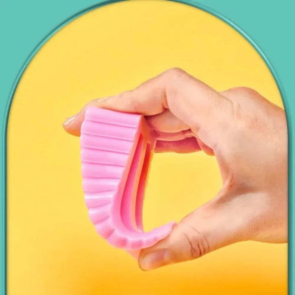 Silicone Door Stopper Wedge Block - Anti-Collision Safety Doorstop