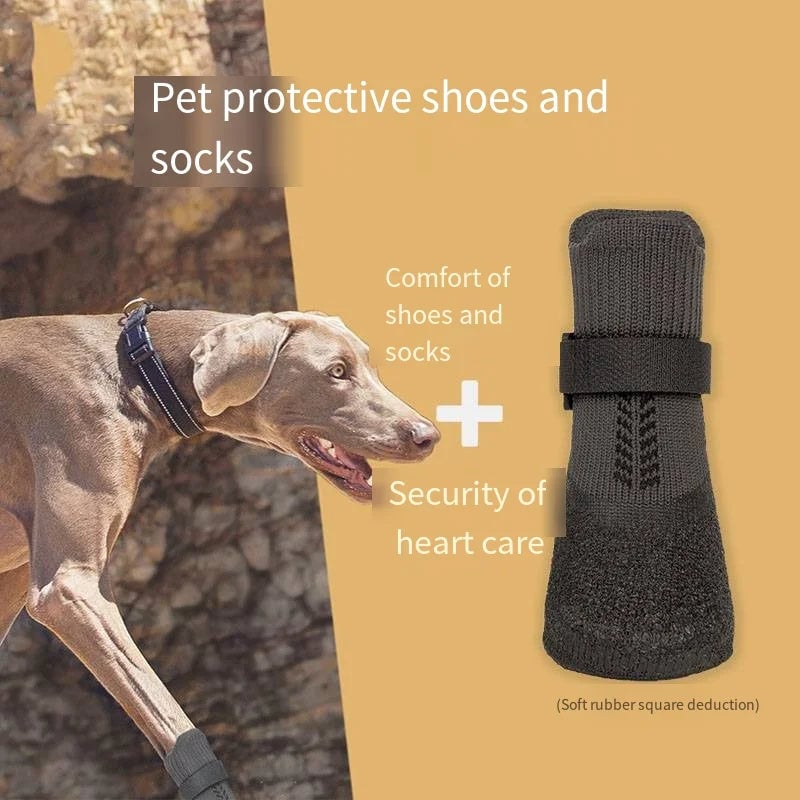 Waterproof Anti-Freeze Dog Winter Boots Paw Protection All Breeds