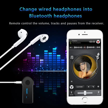 2-in-1 Bluetooth 5.0 Receiver Transmitter 3.5mm AUX Car Audio