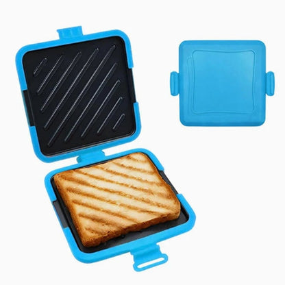 Microwave Toastie Sandwich Maker Panini Press Dishwasher Safe