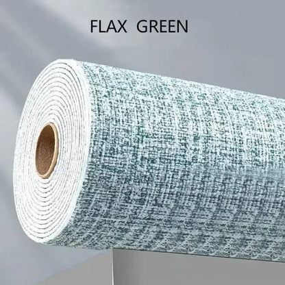 PVC Waterproof 3D Linen Self Adhesive Wall Stickers Bedroom Decor