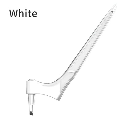 360° Rotating Blade Craft Knife with Triangle Ruler - Stainless Steel