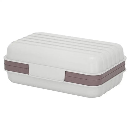Lidded Soap Holder Travel Case - Waterproof Soap Bar Container