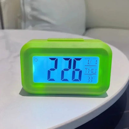 LED Digital Alarm Clock with Calendar Display Multi-Function Desktop