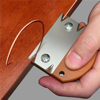 Wood Chamfering Trimmer - Deburring Edge Planer Scraper Tool
