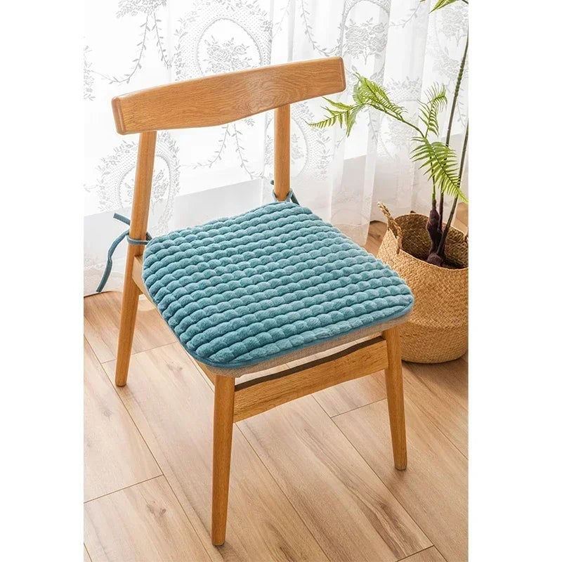 Square Cotton Chair Cushion - Winter-Thicker Non-Slip Pad