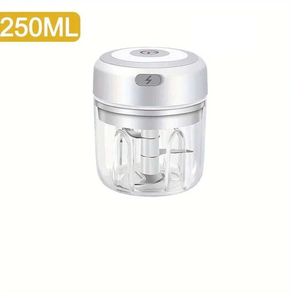 Electric Meat Mincer Vegetable Chopper - Multi-Function Garlic Cutter