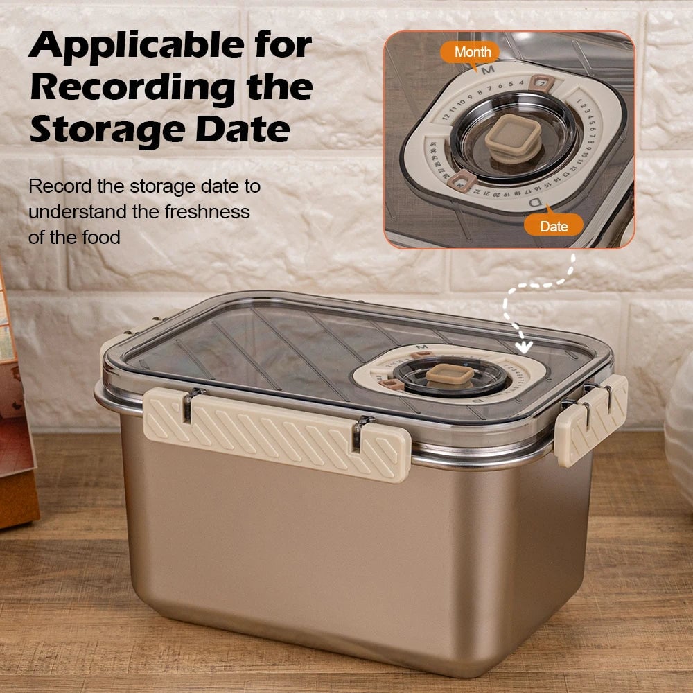 MTM 2200ml 304 Stainless Steel Airtight Bento Food Container