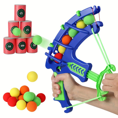 Soft Bullet Shooting Target Game Set - Educational Indoor Activity Toy