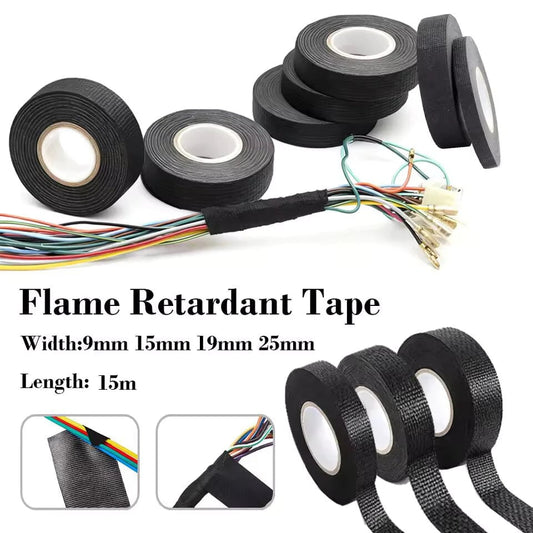 15M Coroplast Heat-Resistant Flame Retardant Adhesive Cloth Tape