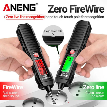 ANENG VD807 Non-Contact Voltage Tester 12-300V AC NCV Sensor Pen