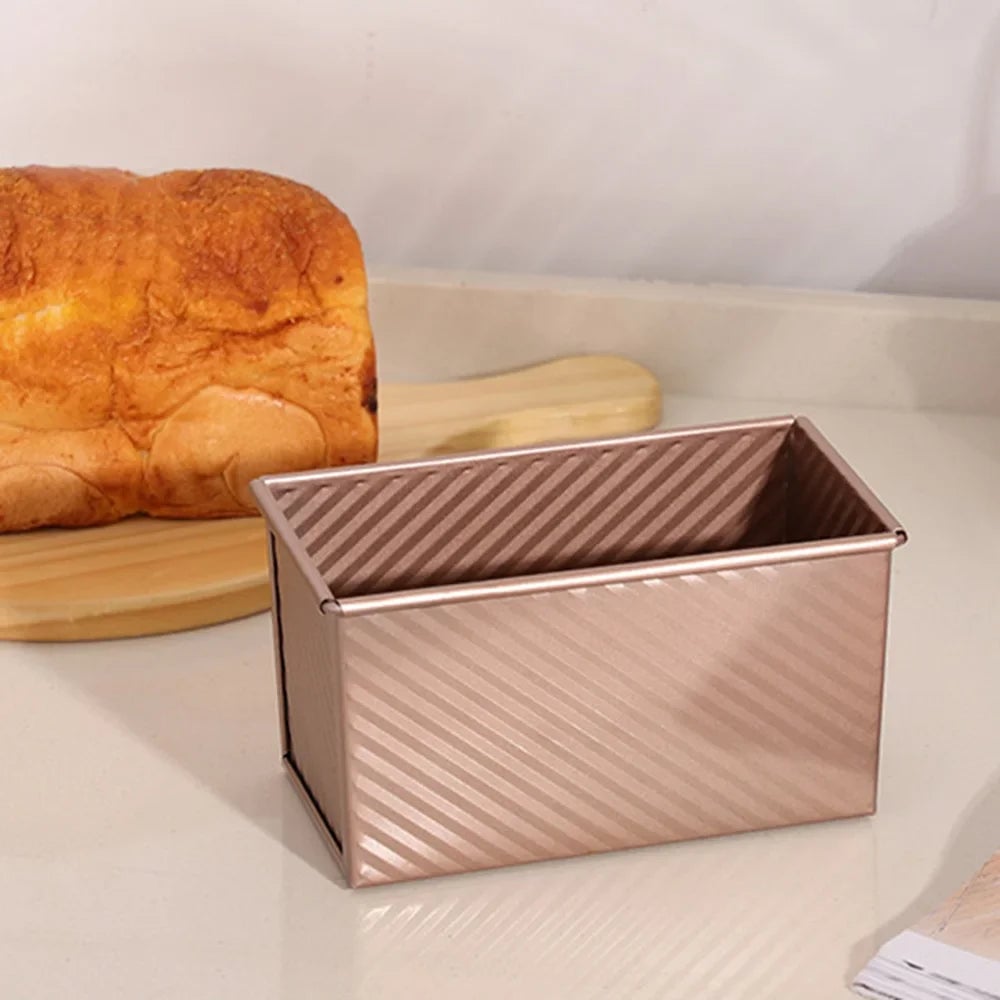 Non-Stick Loaf Pan with Lid - Oven Safe Bread Baking Pan