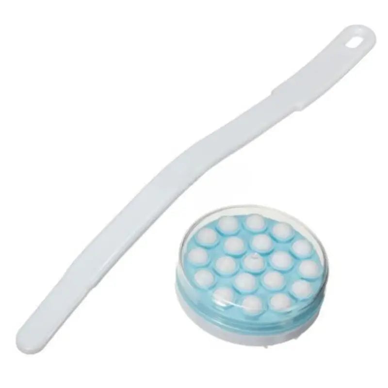Long Handle Bath Brush - Body Scrubber Massager for Back & Legs