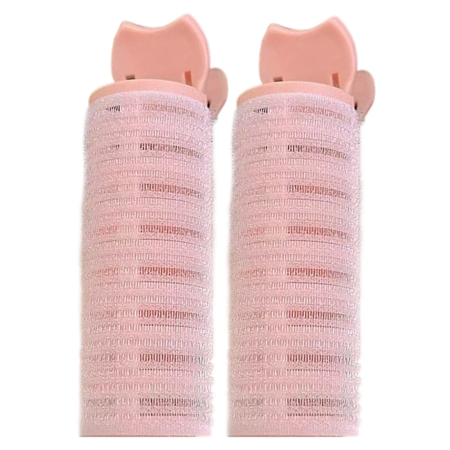 Heatless Hair Curlers Set - Lazy Rollers & Bangs Styling Clips