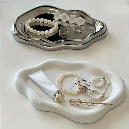 Plastic Display Tray - Photo Props Jewelry Storage Organizer Plate