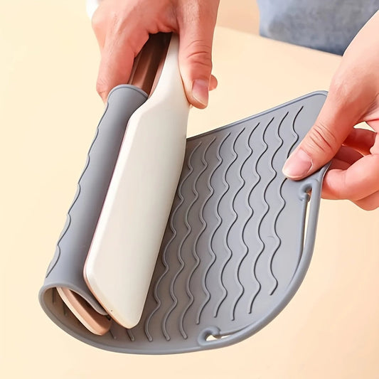 Silicone Heat Resistant Mat for Hair Styling Tools & Hot Irons