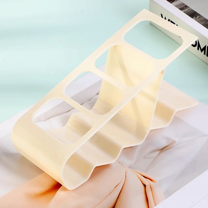 Multi-Compartment Remote Control Organizer Anti-Slip Storage Rack