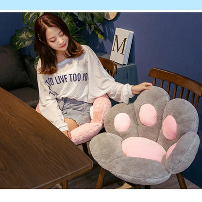 Cat Paw Shape Chair Cushion - Cozy Seat Pad Floor Pillow