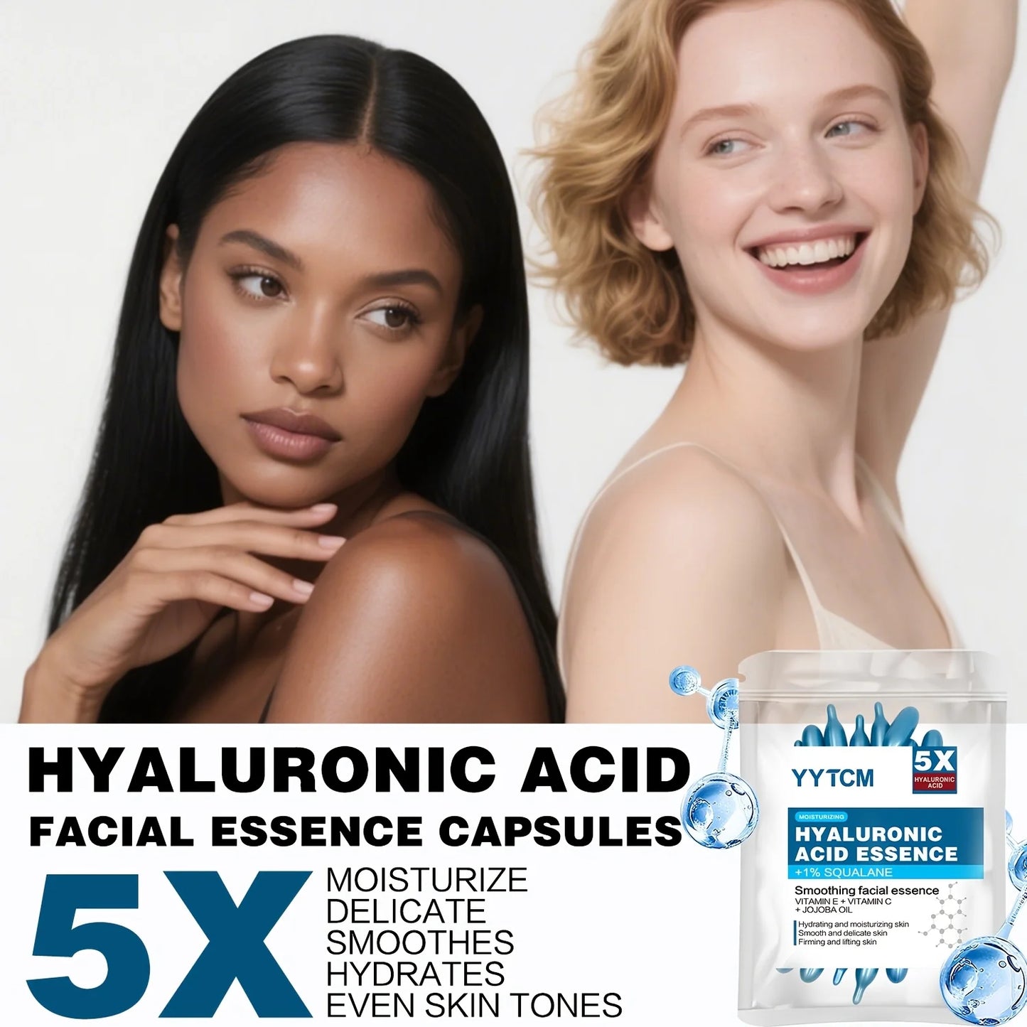Hyaluronic Acid Deep Moisturizing Capsules 0.4g x30 Brightening