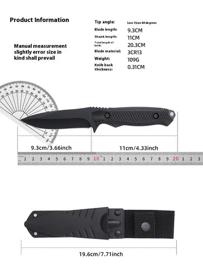 Sharp Stainless Steel Tactical Diving Knife - Outdoor Survival Tool
