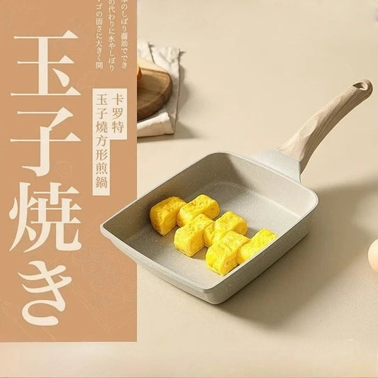 Rectangle Granite Stone Tamagoyaki Pan Nonstick Japanese Egg Frying