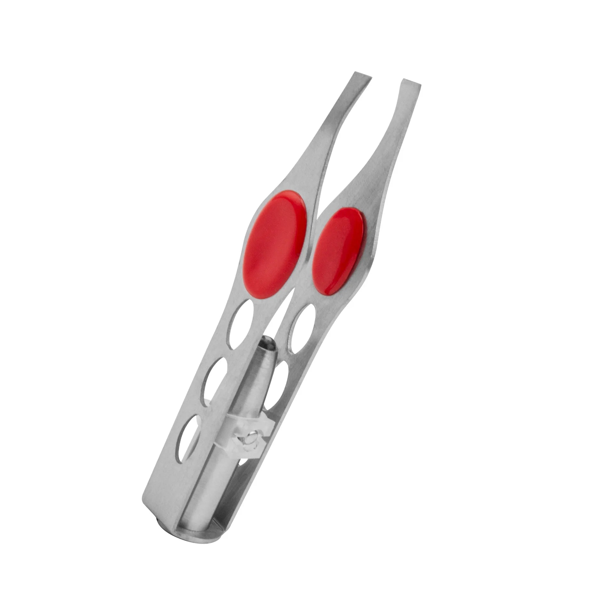 LED Illuminated Stainless Steel Precision Eyebrow Tweezers Tool
