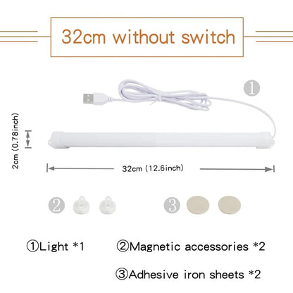 USB Magnetic LED Desk Lamp Eye Protection Study Reading Light