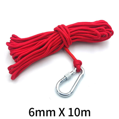 N52 Neodymium Fishing Hook Magnet D16-D42mm Heavy Duty Eyebolt