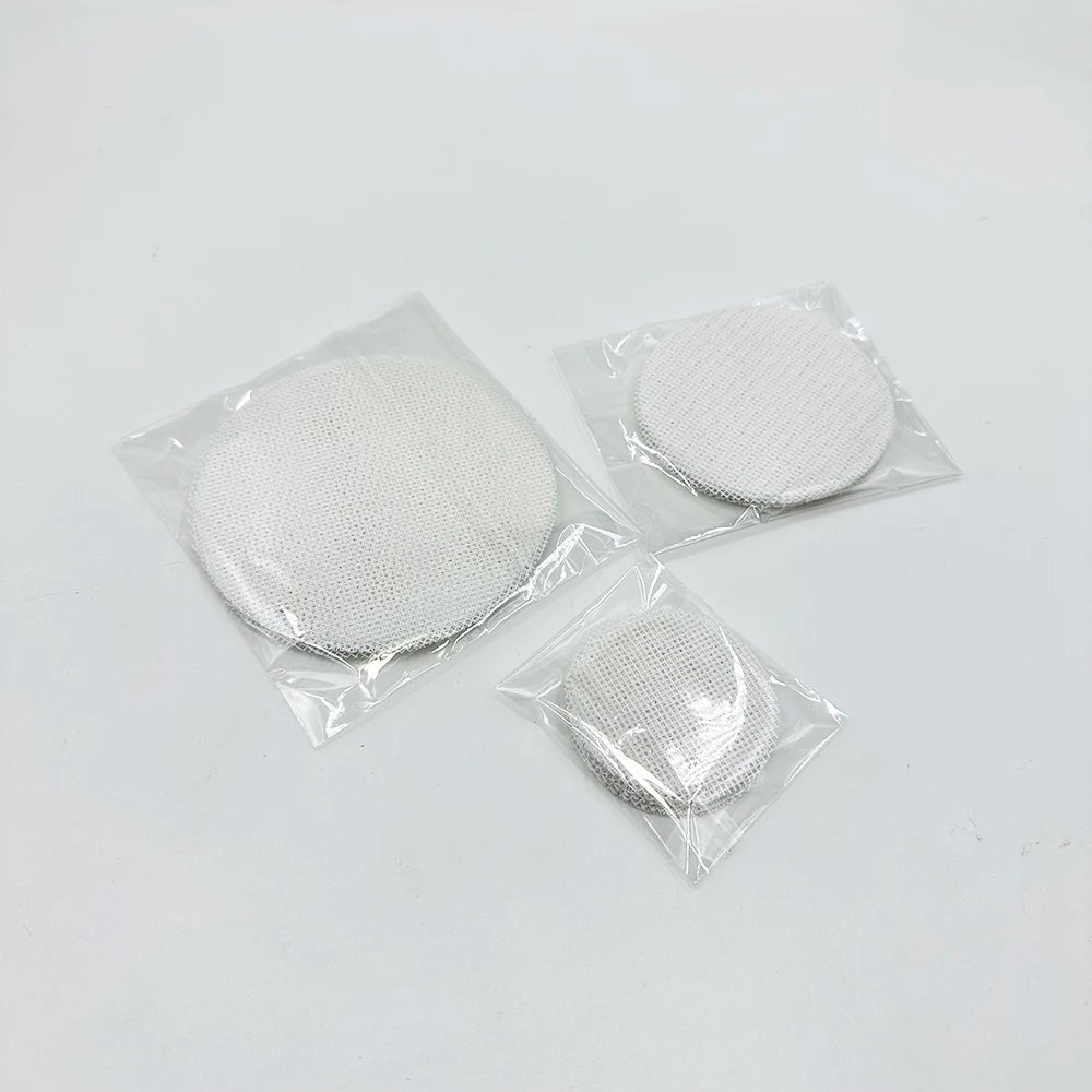 Bonsai Pot Mesh Sheets 100pcs - White Drainage Net Bottom Covers