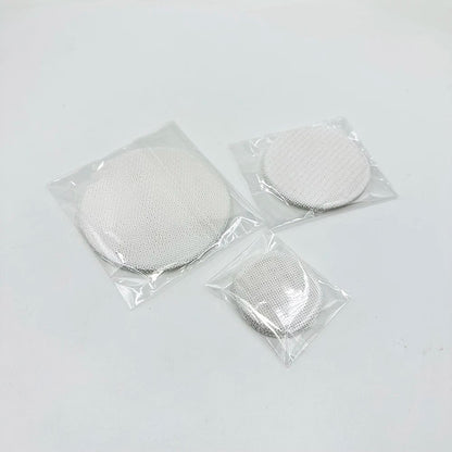 Bonsai Pot Mesh Sheets 100pcs - White Drainage Net Bottom Covers