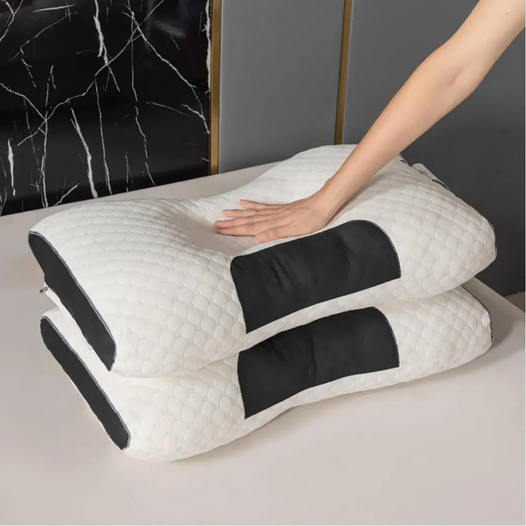 Elastic Neck Support Pillow - Non-Collapse Soft Sleep Comfort