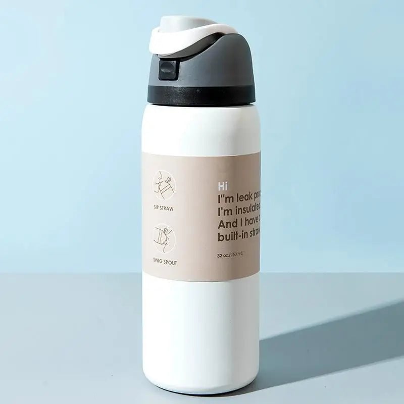 Stainless Steel Vacuum Insulated Sports Water Bottle 500ml Thermal